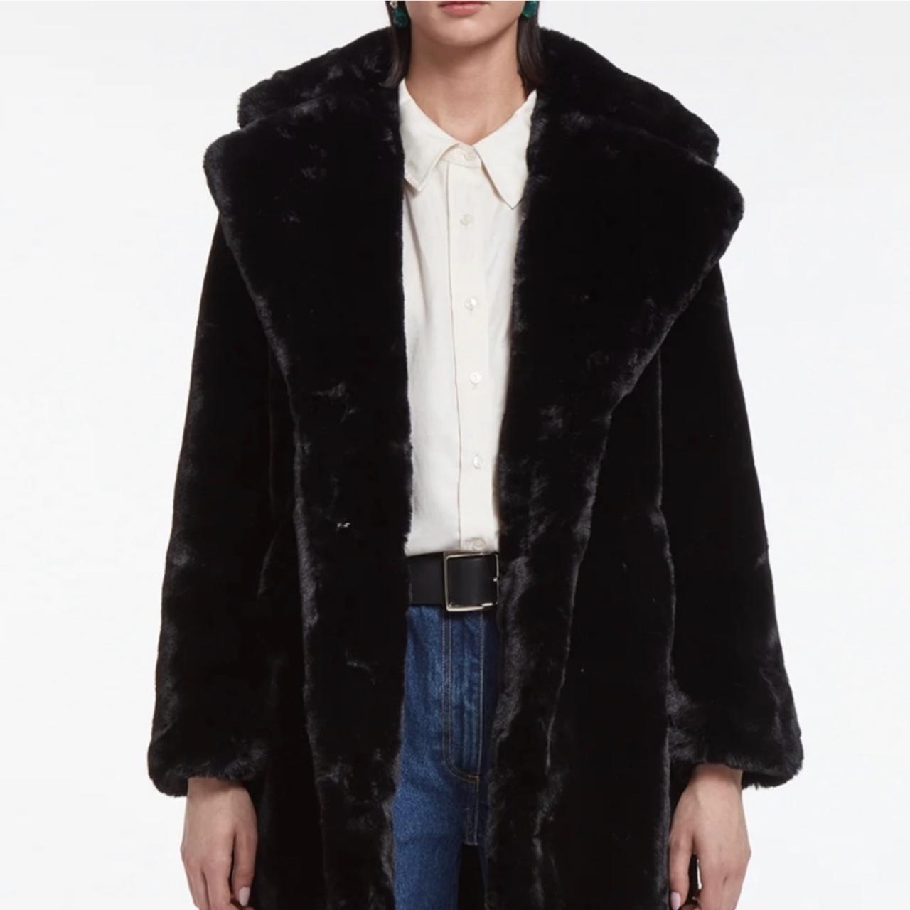 APPARIS faux fur coat - Depop