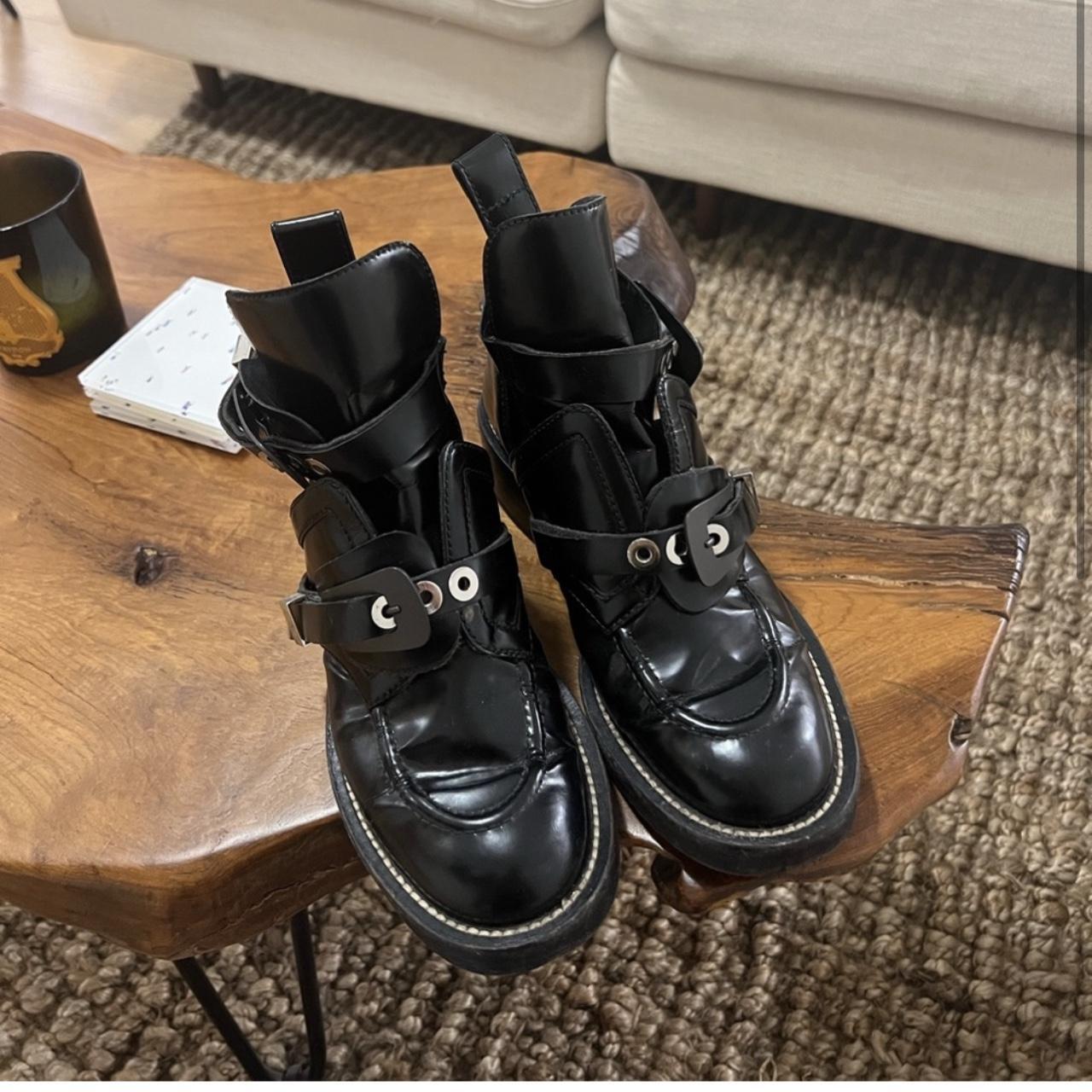 Balenciaga on sale black boots