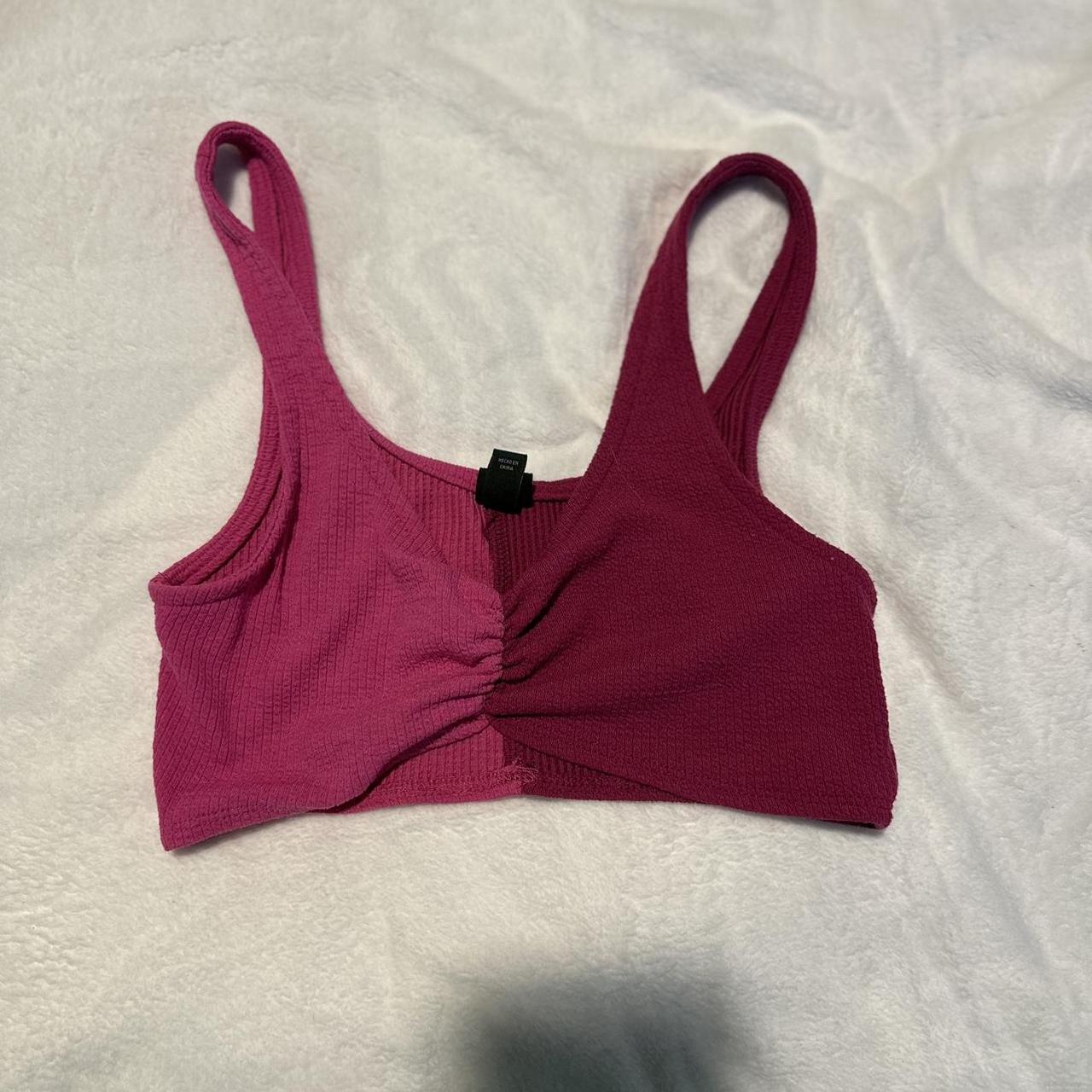 Wild Fable Multi Color Crop Tank Top Size Small Worn Depop