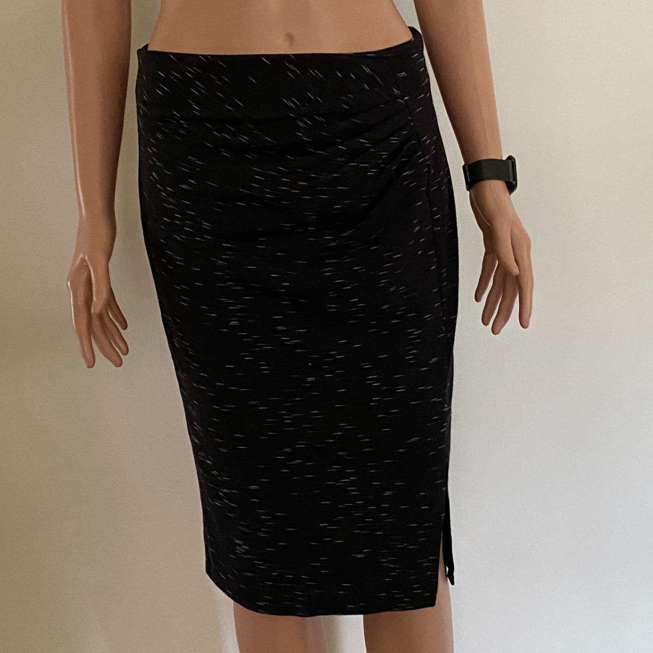 Midi skirt zip back best sale