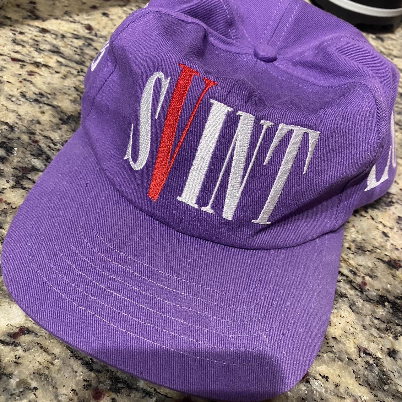 Purple st Michael hat | Depop