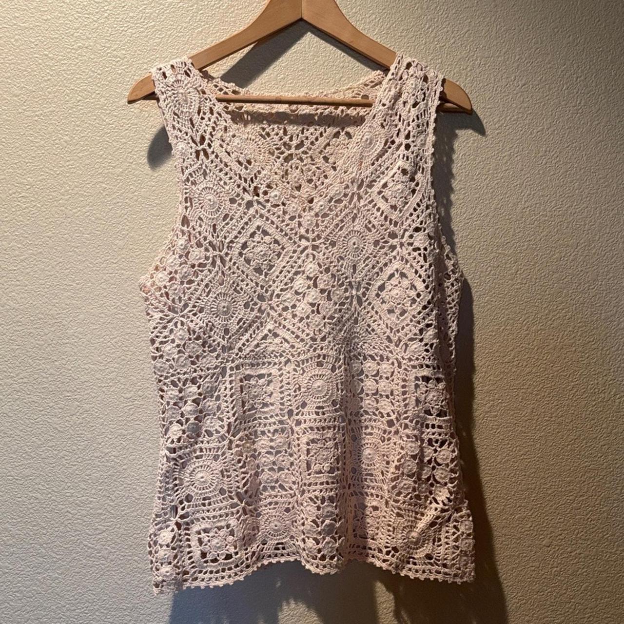 Source Unknown Women's Blouse - White/Cream - M –… - image 1