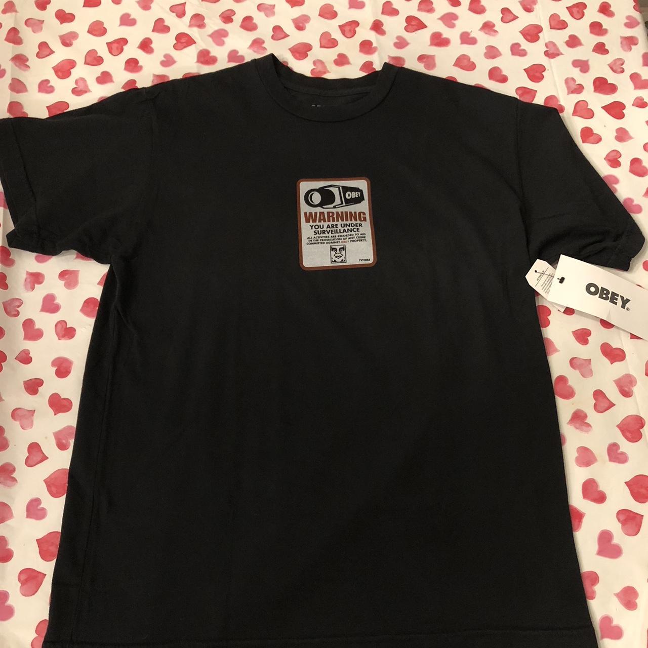 Medium obey tshirt brand new with tags - Depop