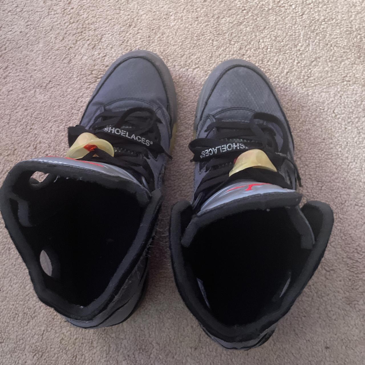 Jordan 5 off white Used Send offers - Depop