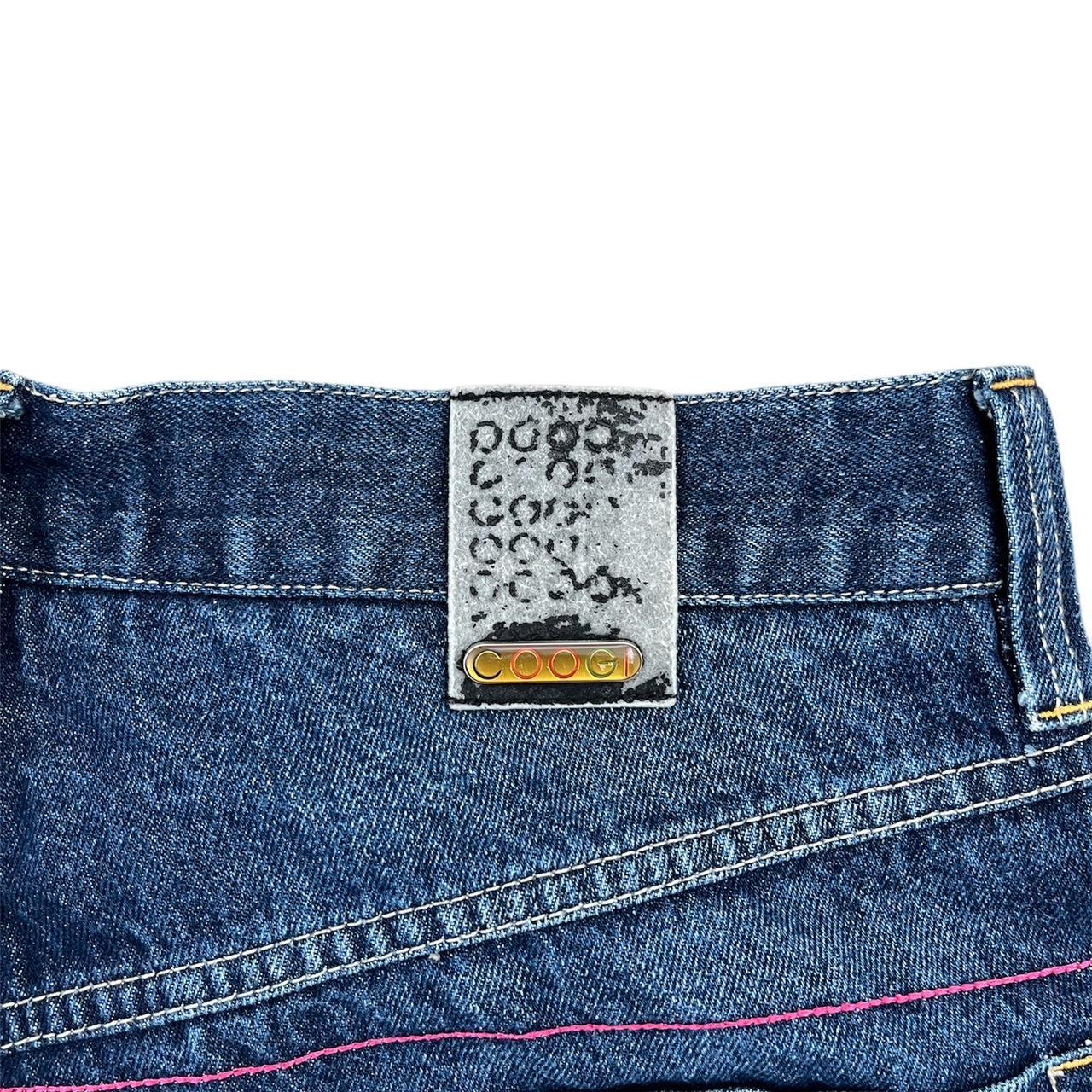 COOGI Vintage Denim Shorts Measurements: Size Tag:... - Depop
