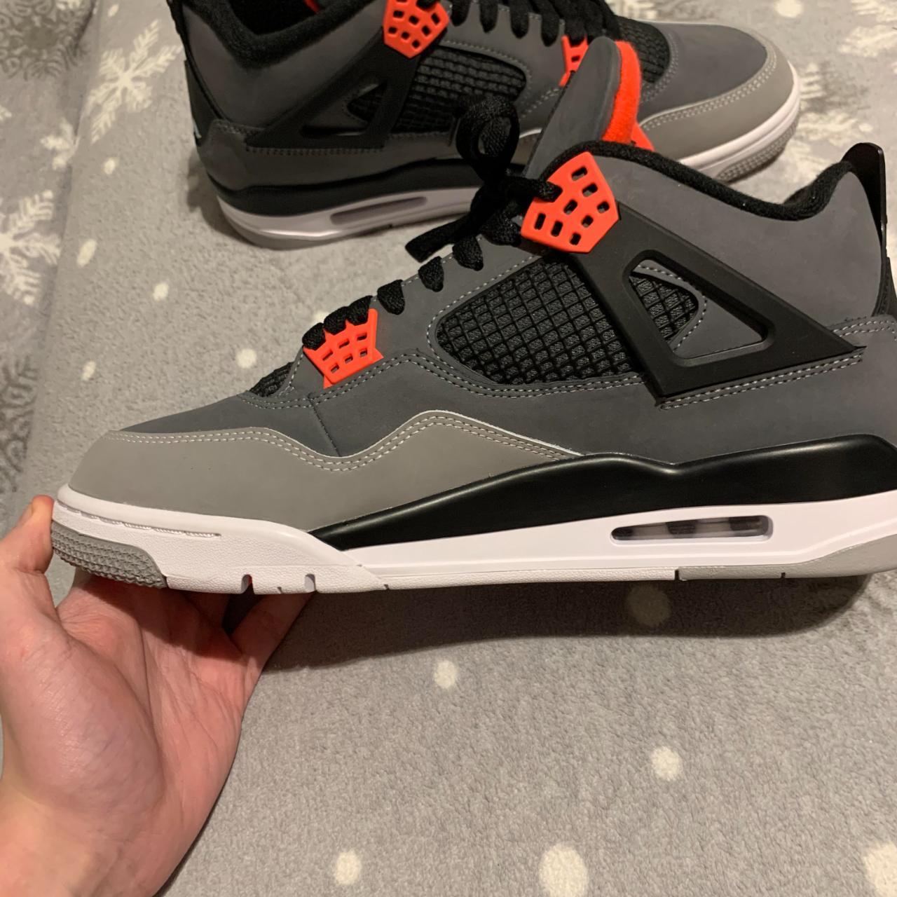 Air Jordan 4 Retro Infrared UK11 (No Box) Brand... - Depop