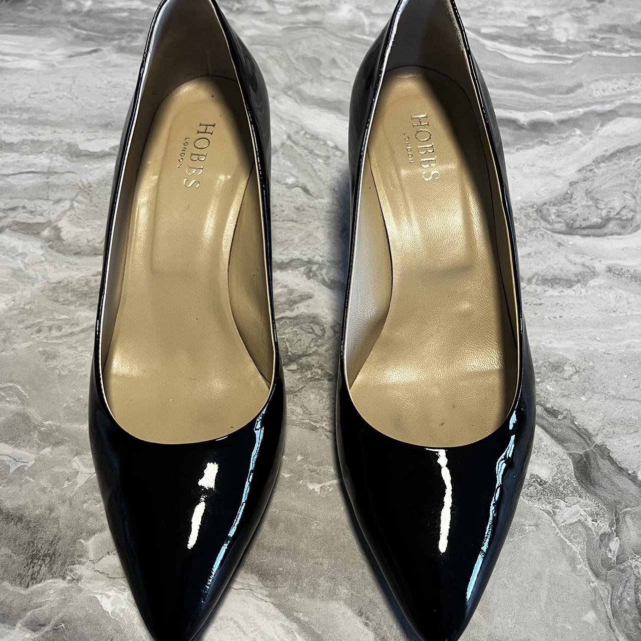 Hobbs black sale court shoes