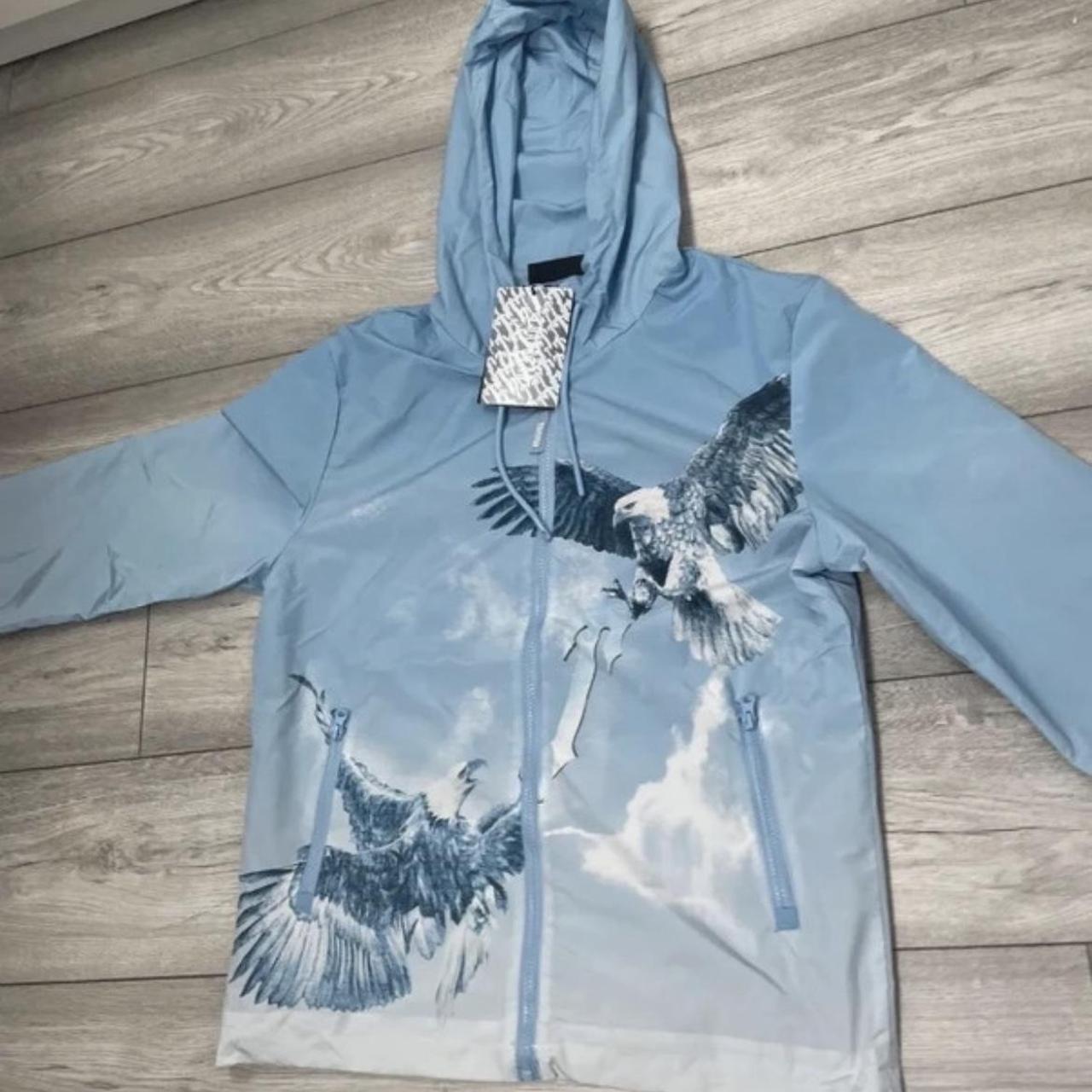 Trapstar Blue Bird Windbreaker Brand New with... Depop