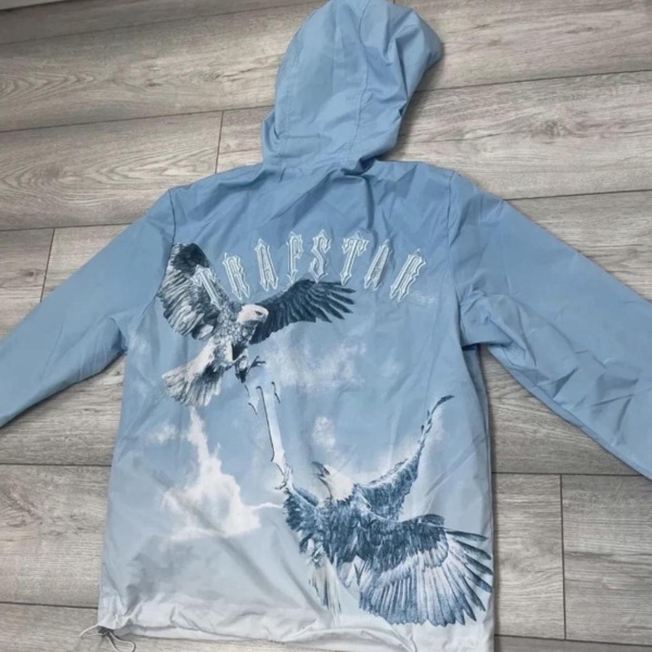 Trapstar Blue Bird Windbreaker Brand New with... Depop
