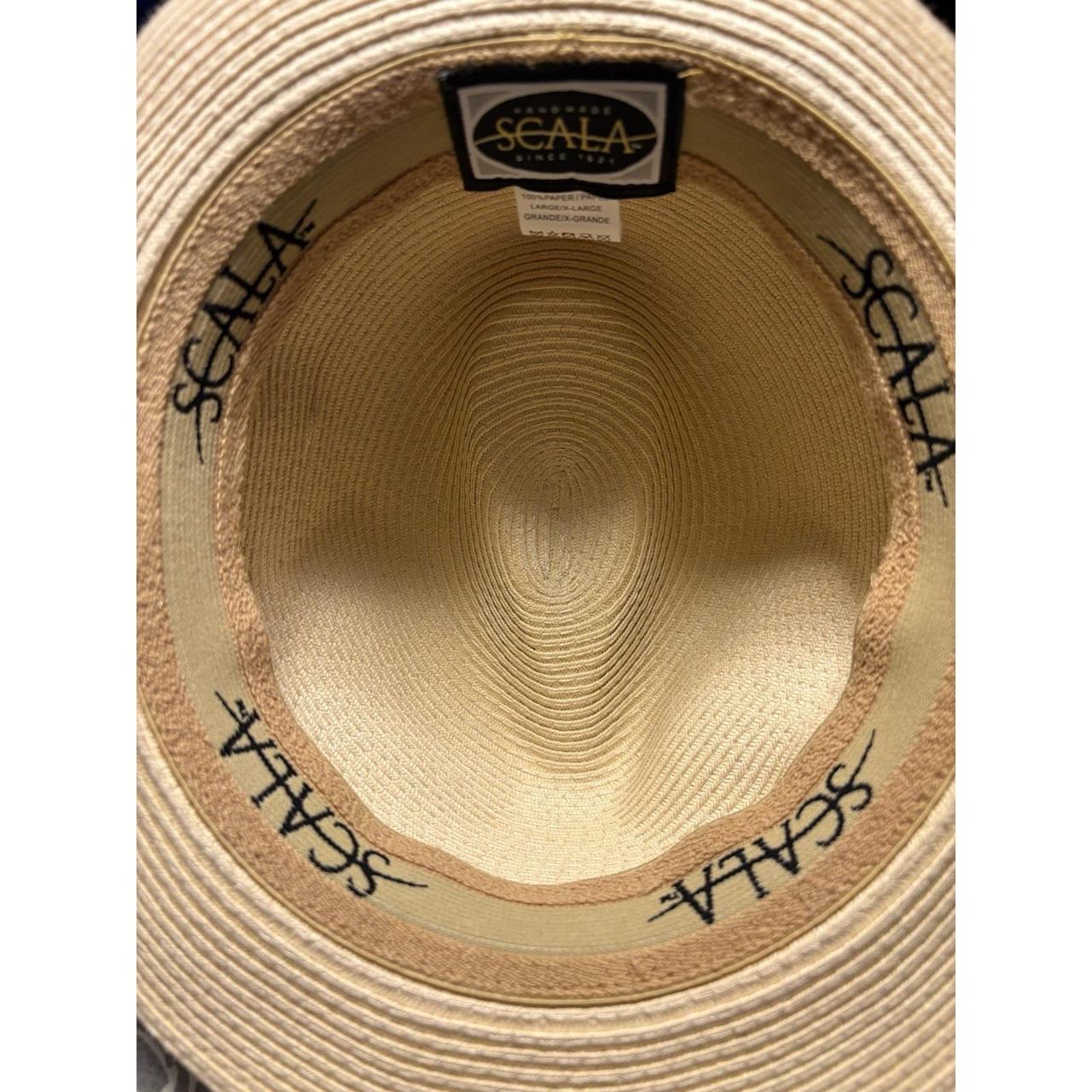 Scala Women's Hat - Black – Scala Handmade Straw … - image 5