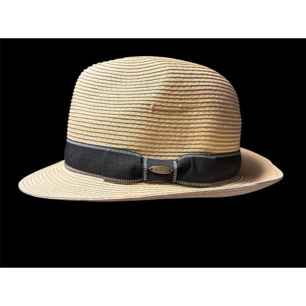 Scala Women's Hat - Black – Scala Handmade Straw … - image 1