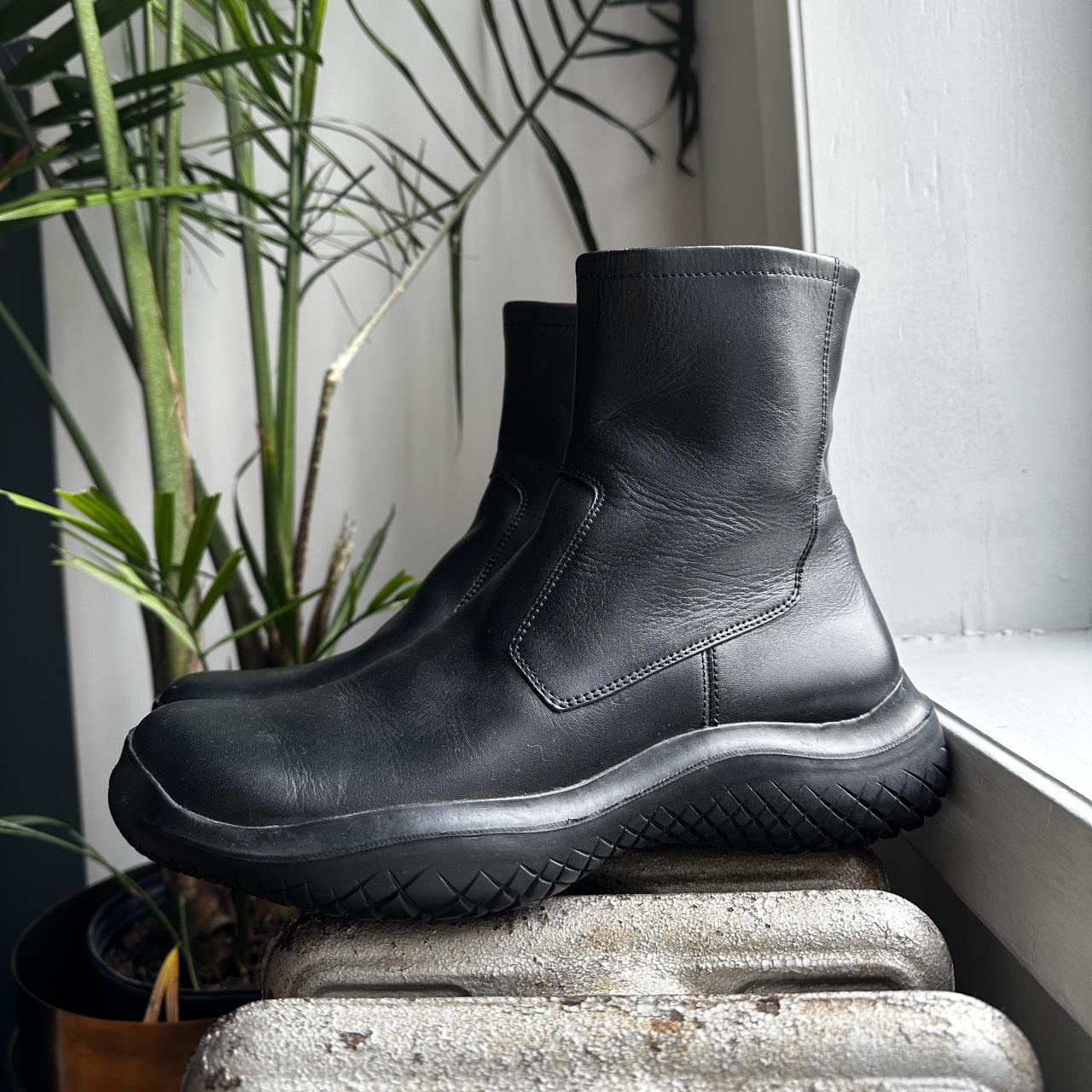Prada nylon puffer boot — literally just bought - Depop