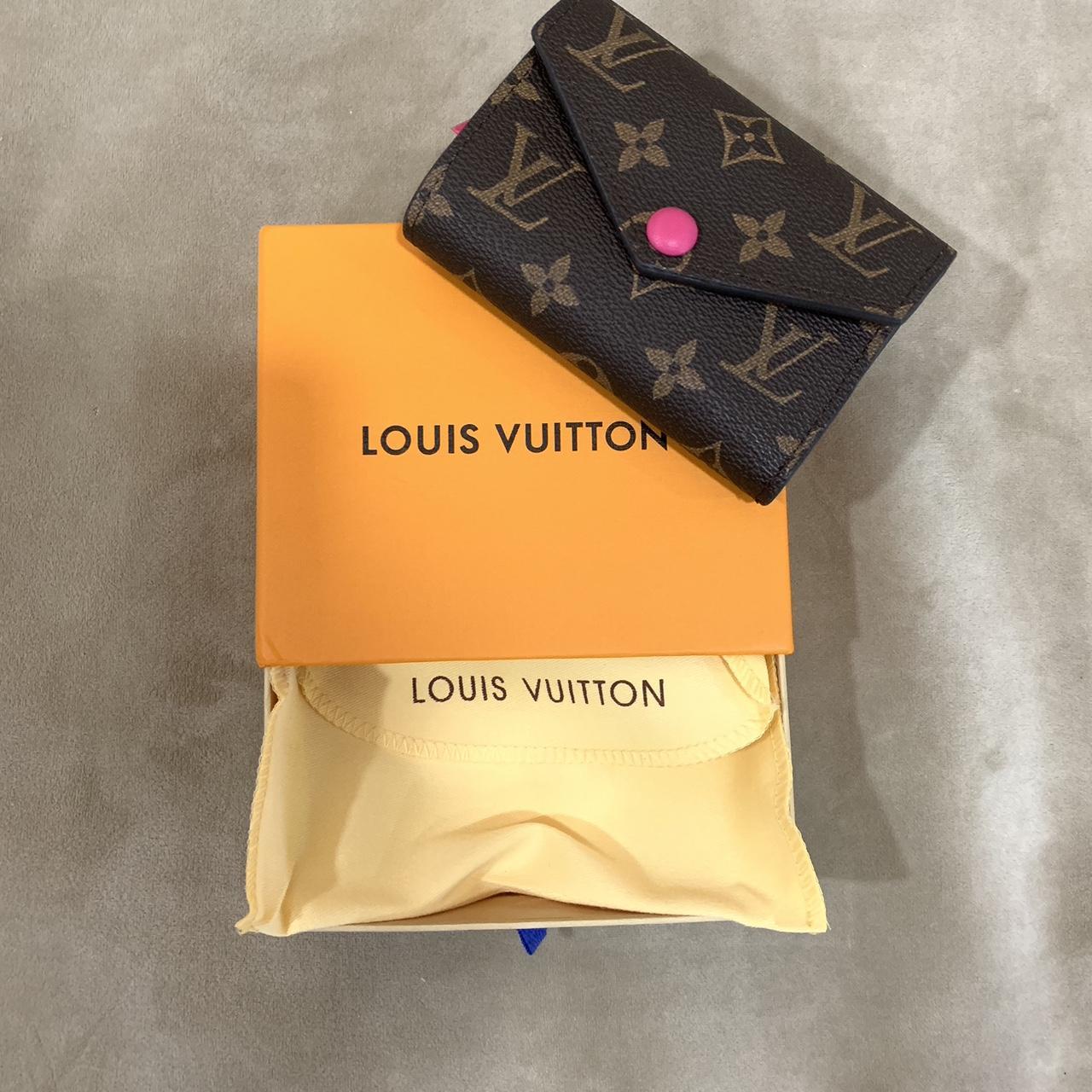 Hot Pink LV wallet very cute perfect hand fitting to - Depop