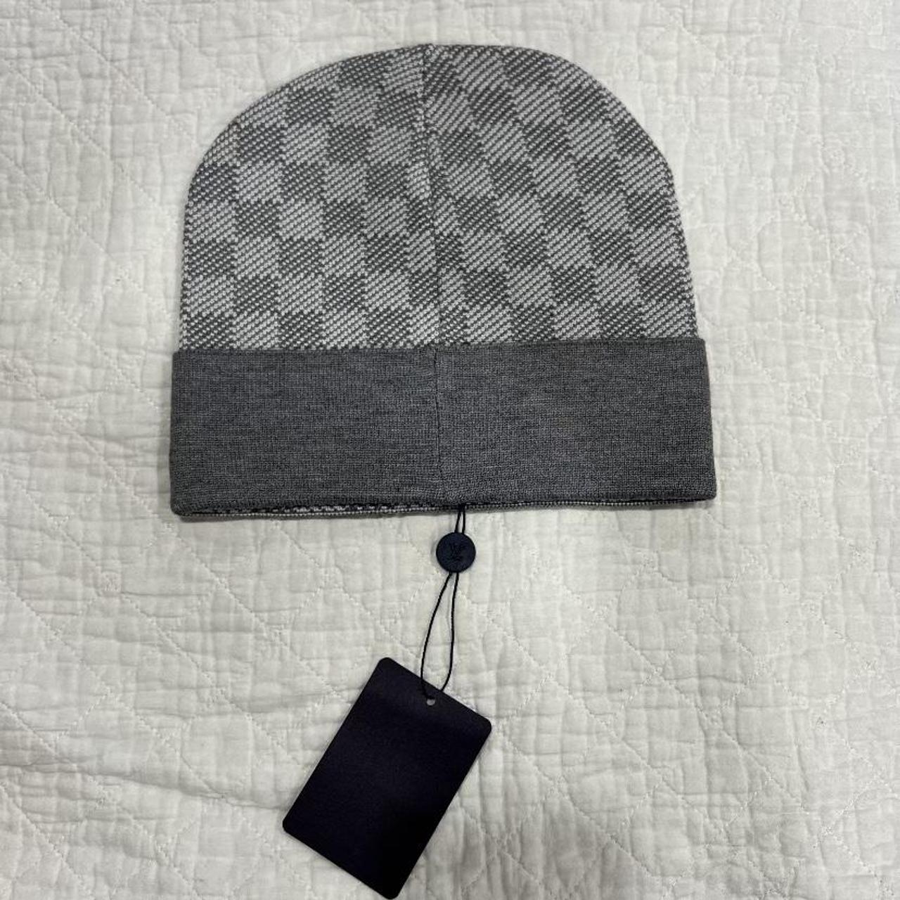 Brand new Black LV beanie Comes with bag and tag - Depop