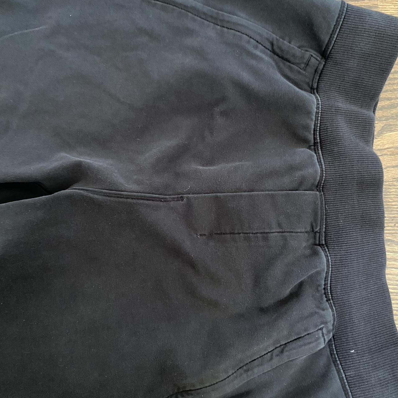 Loose fitting, heavy duty lulu lemon black... - Depop