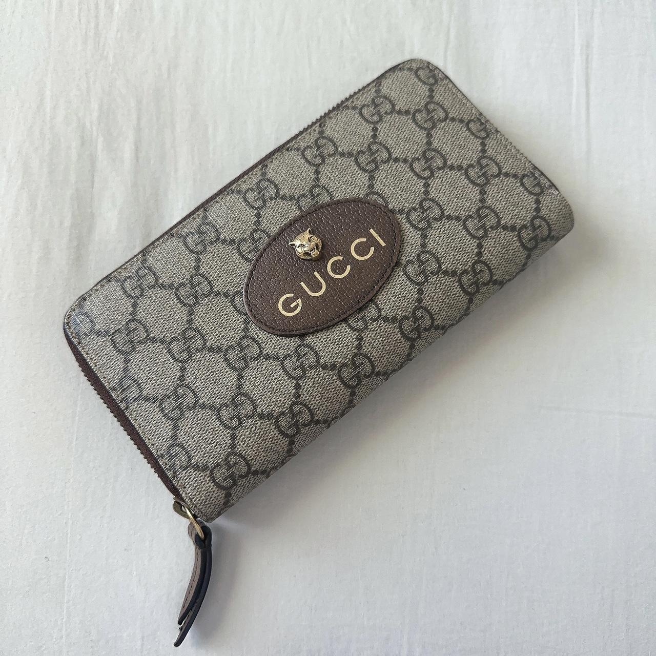 Gucci Neo Vintage GG Supreme Zip Around Wallet