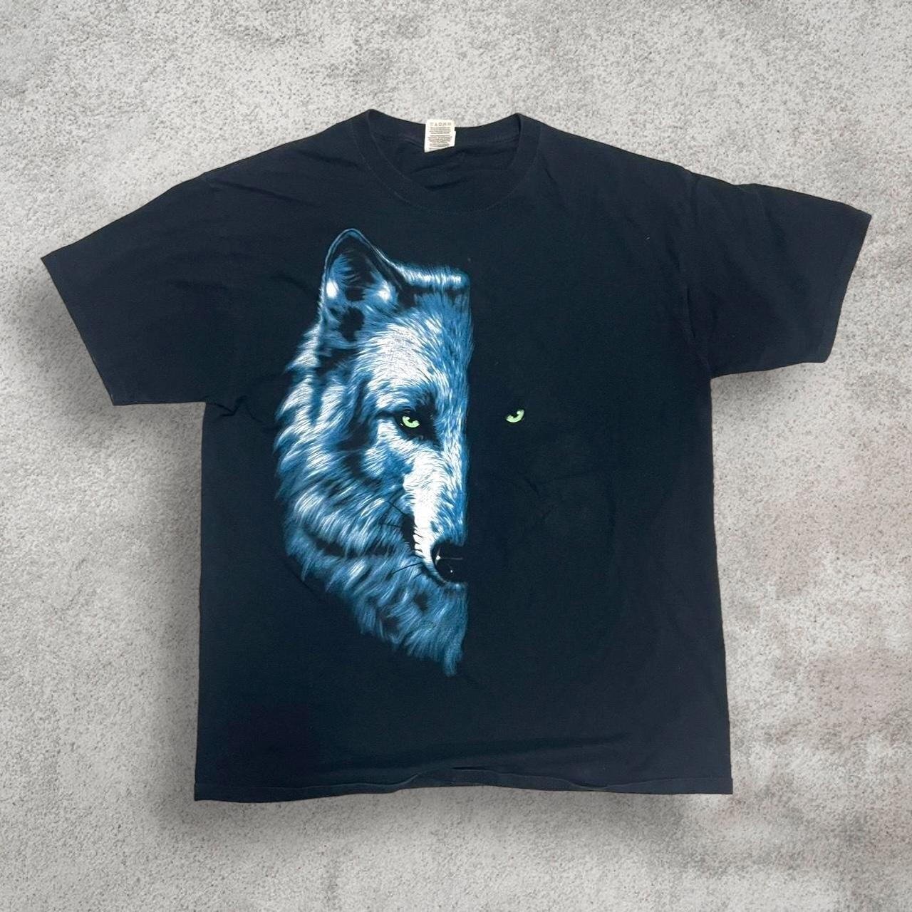 Insane Sigma Male Ironic Wolf Shirt ♛ great... Depop