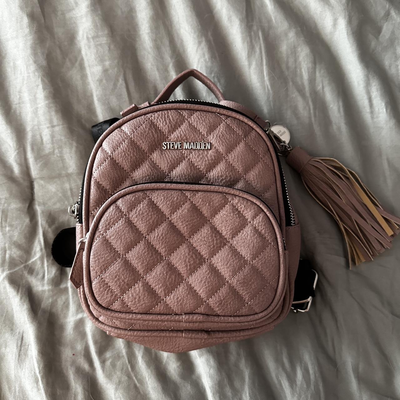 Steve madden discount mini backpack pink