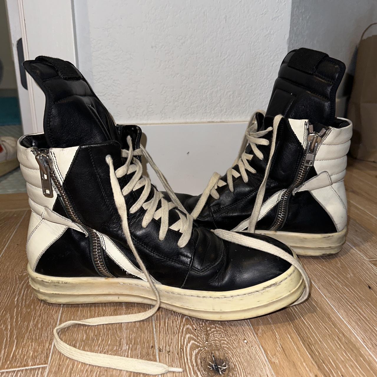 Rick Owens Geobaskets size us 8/eu 41 FREE... - Depop