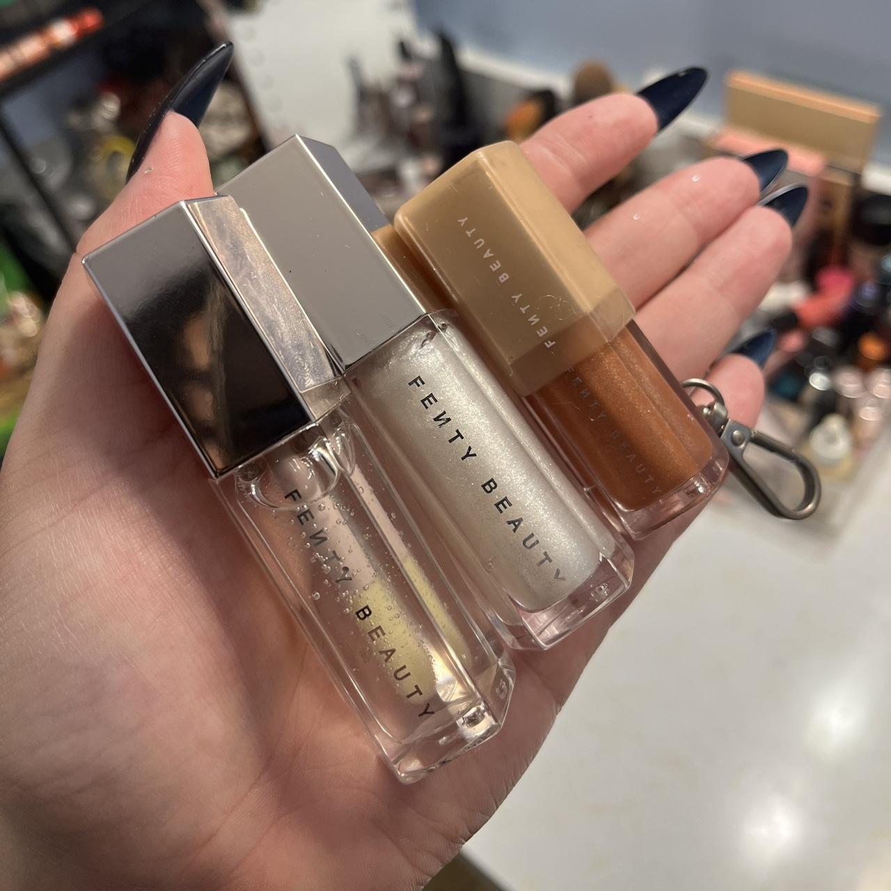 Fenty Lip Gloss Bundle 2 full size, 1 mini with... Depop