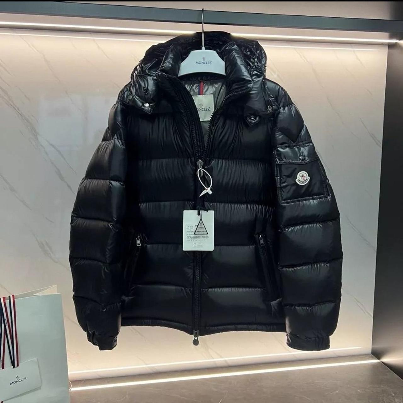 Moncler maya coat nfc tag comes with moncler packaging - Depop