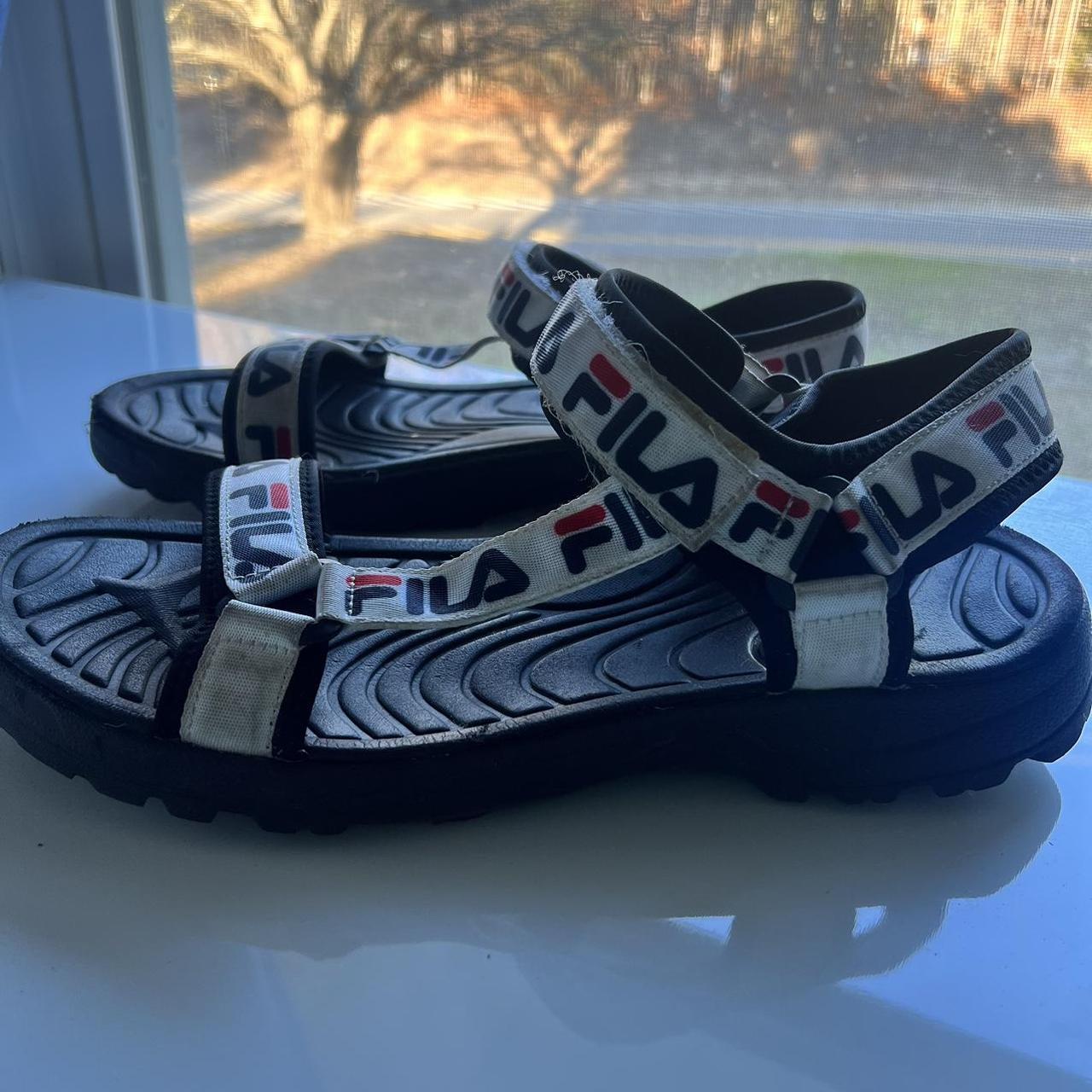 Fila men's slip on sandal sale