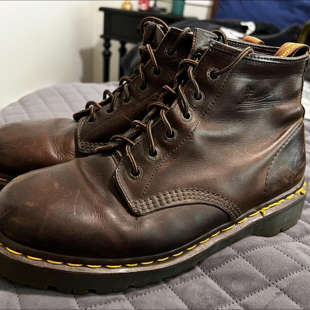 Vintage Made in England Doc Martens Size 11 US 10 UK... Depop