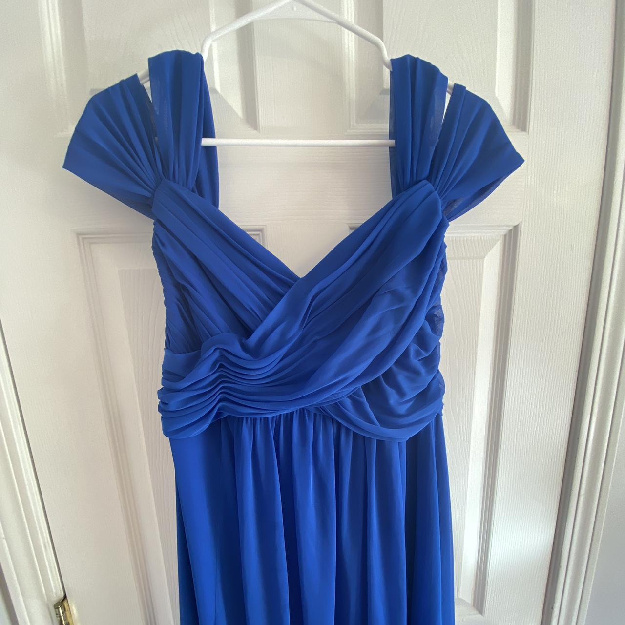 David's bridal cobalt outlet blue