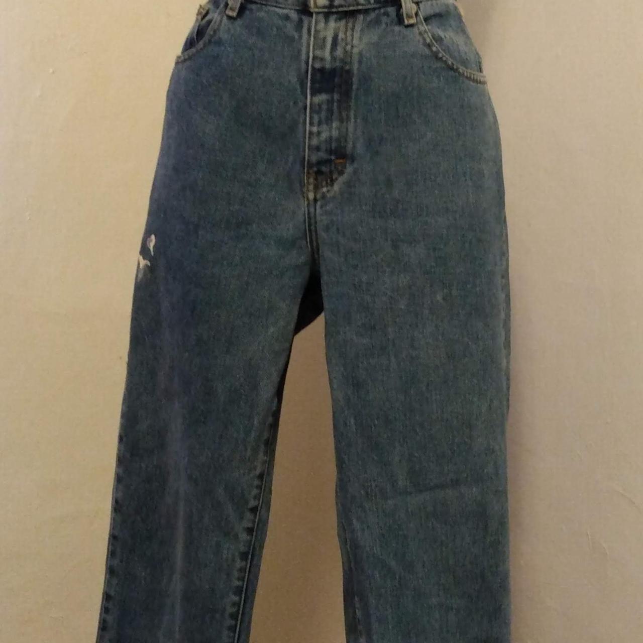 Vintage 90s Calvin Klein Denim Blue Jeans. Size 10... - Depop