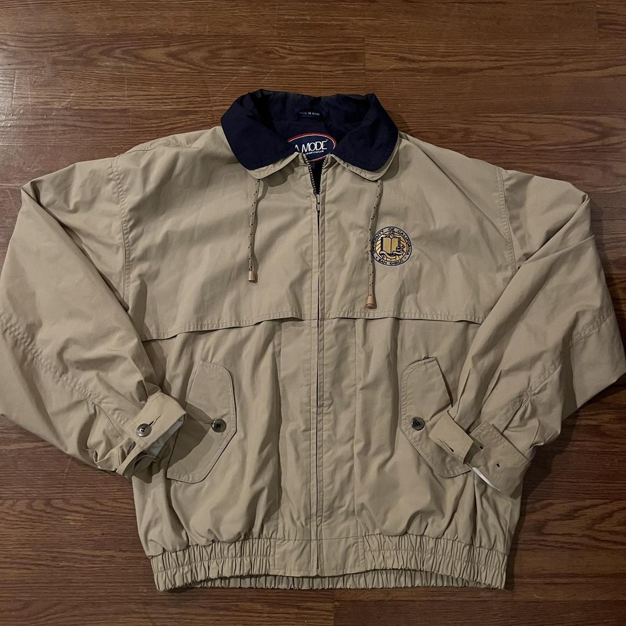 UCSD zip up jacket L -accepting offers -All Sales... - Depop