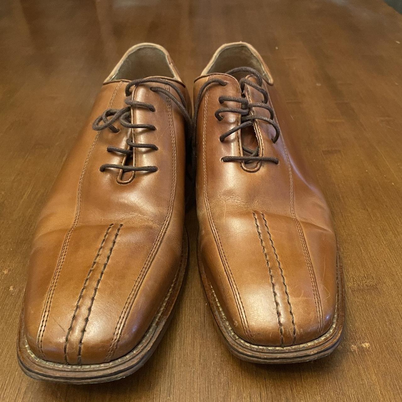 Stacy adams tan deals dress shoes