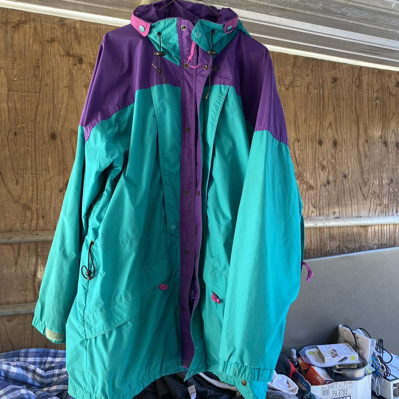 VINTAGE 90's Sierra Sport Windbreaker XL -... - Depop