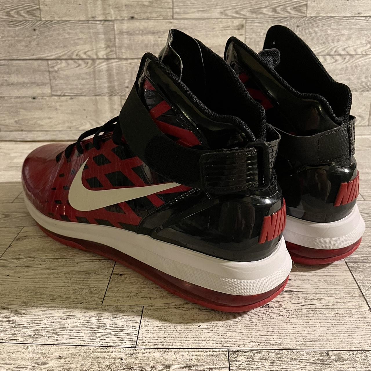 レア✨️Nike Hyperdunk ブラック/レッド Nike Hyperdunk 2010 Black Red Sport 407625-004 Men's Sz 12