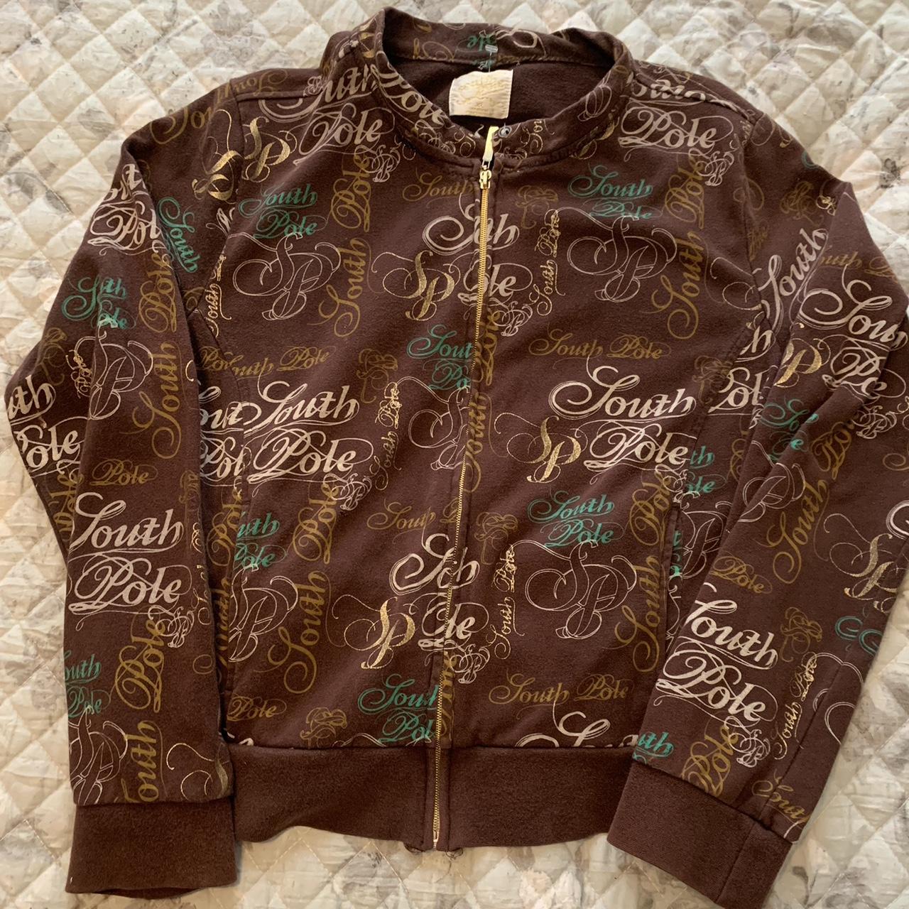 Vintage Y2k women’s old south pole zip up Women’s... - Depop