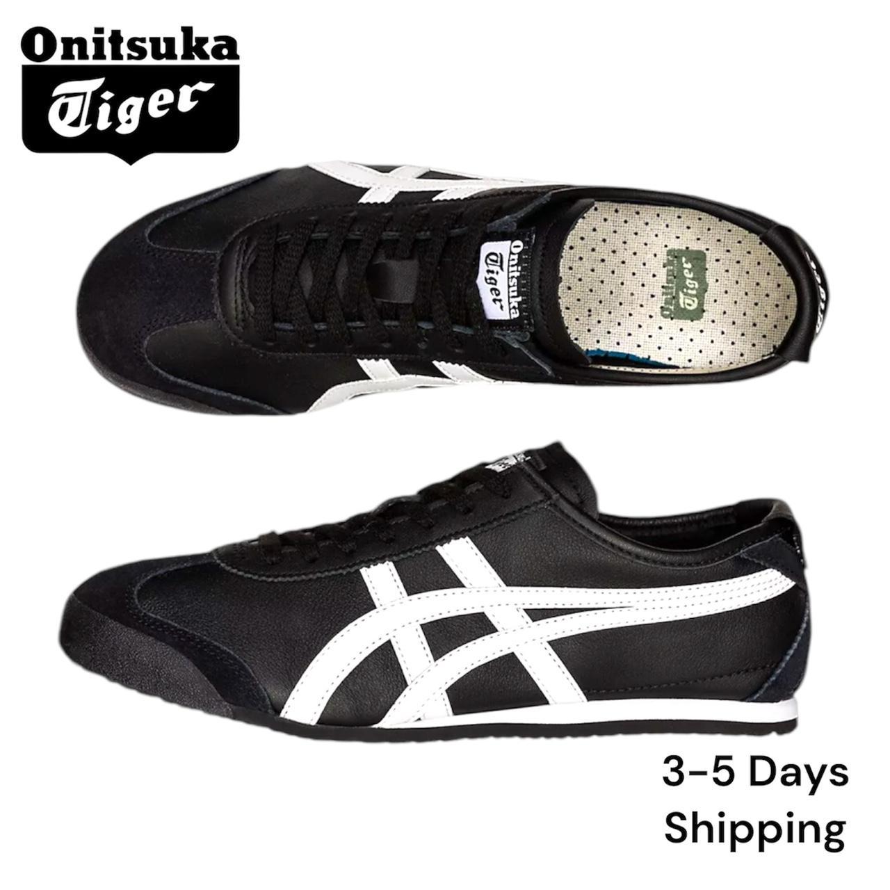 Onitsuka tiger mexico 66 black white online