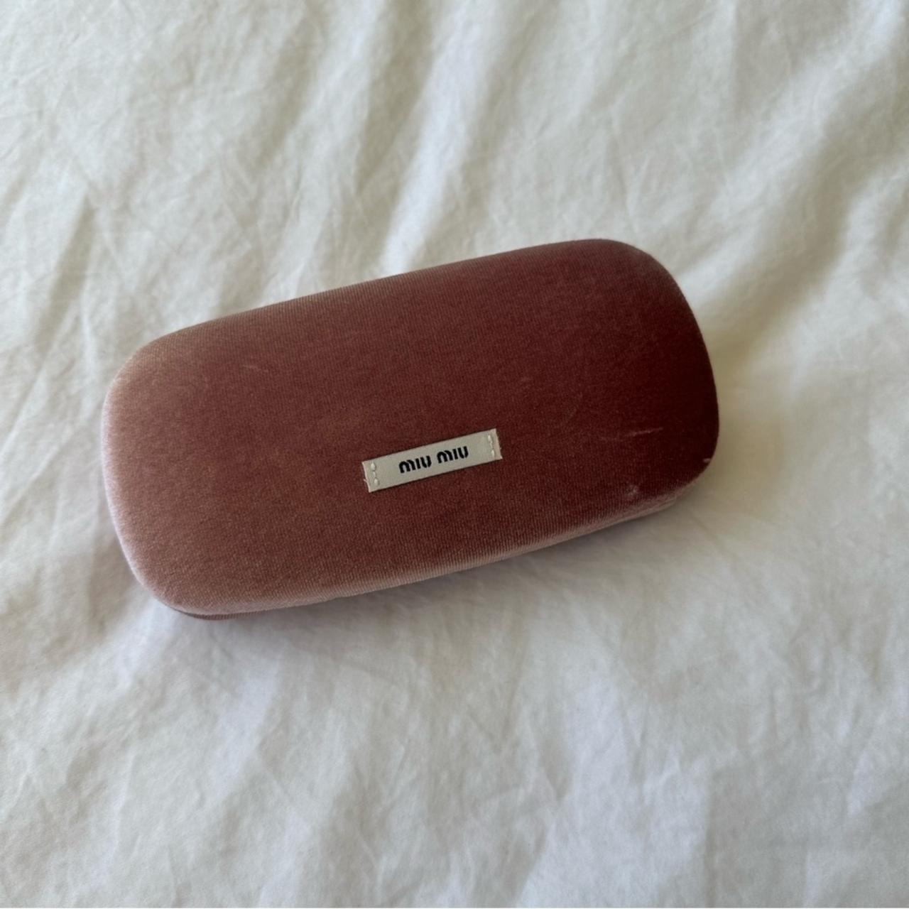 Miu Miu Sunglass Case All orders ship next business... - Depop