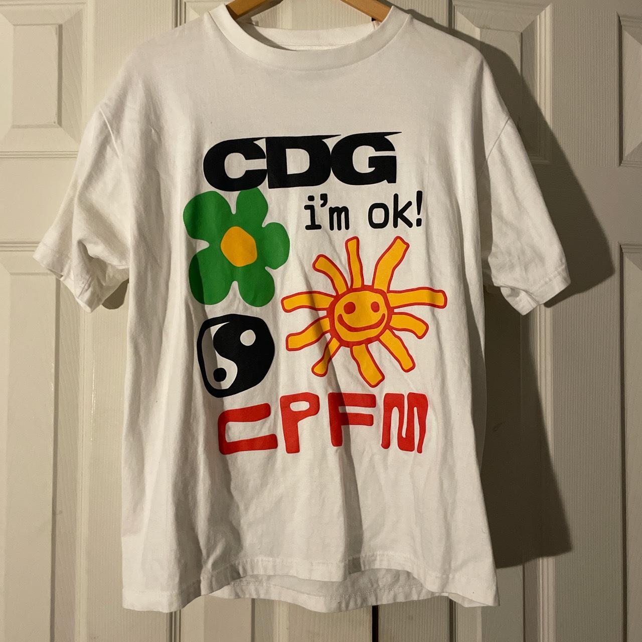 CPFM 😀 x CDG T-shirt, OPEN TO OFFERS‼️, Size📏: 2, Fits...