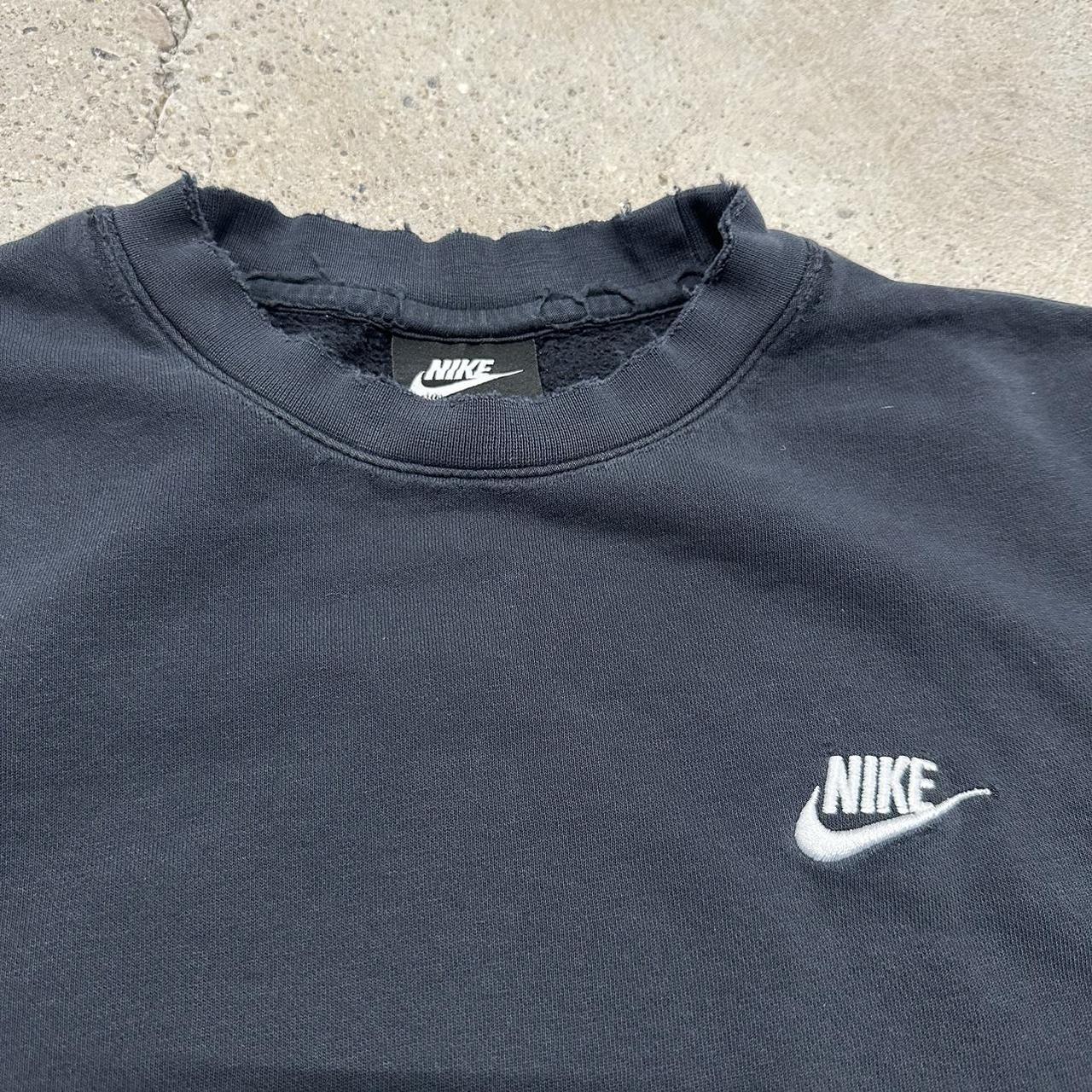 Nike Black Pullover Sweater Size Small Used... - Depop