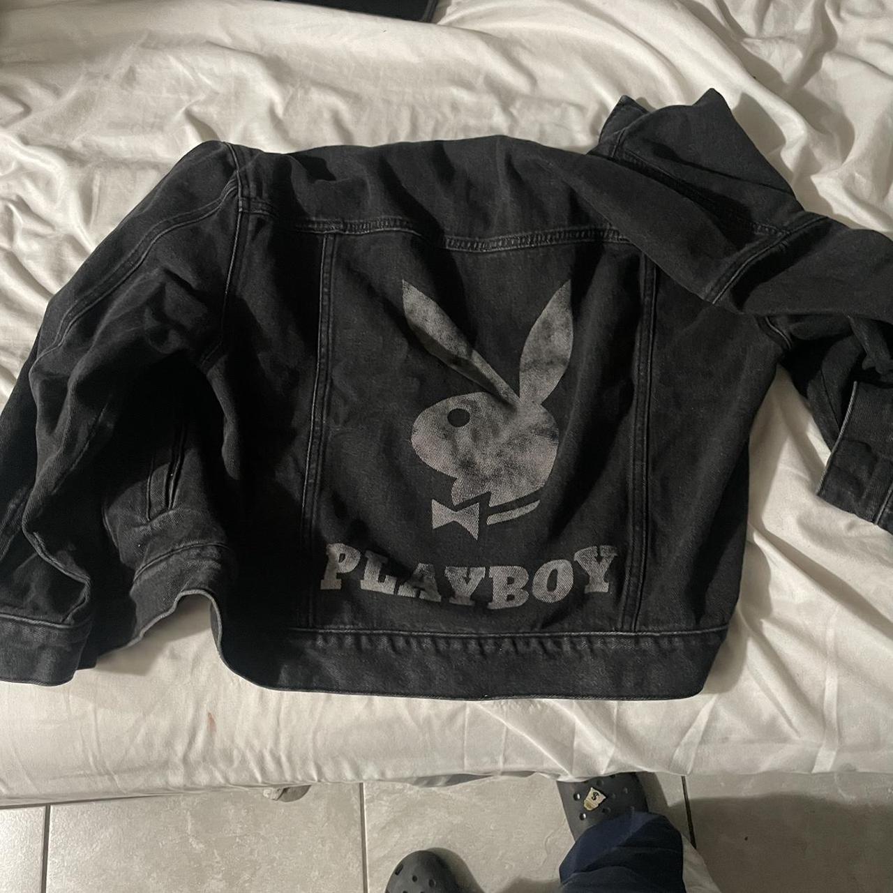 Supreme Supreme x Playboy Denim Trucker Jacket (Black)