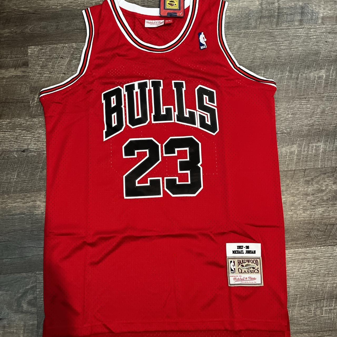 NBA Chicago Bulls Mitchell & Ness Jersey Bundled... - Depop