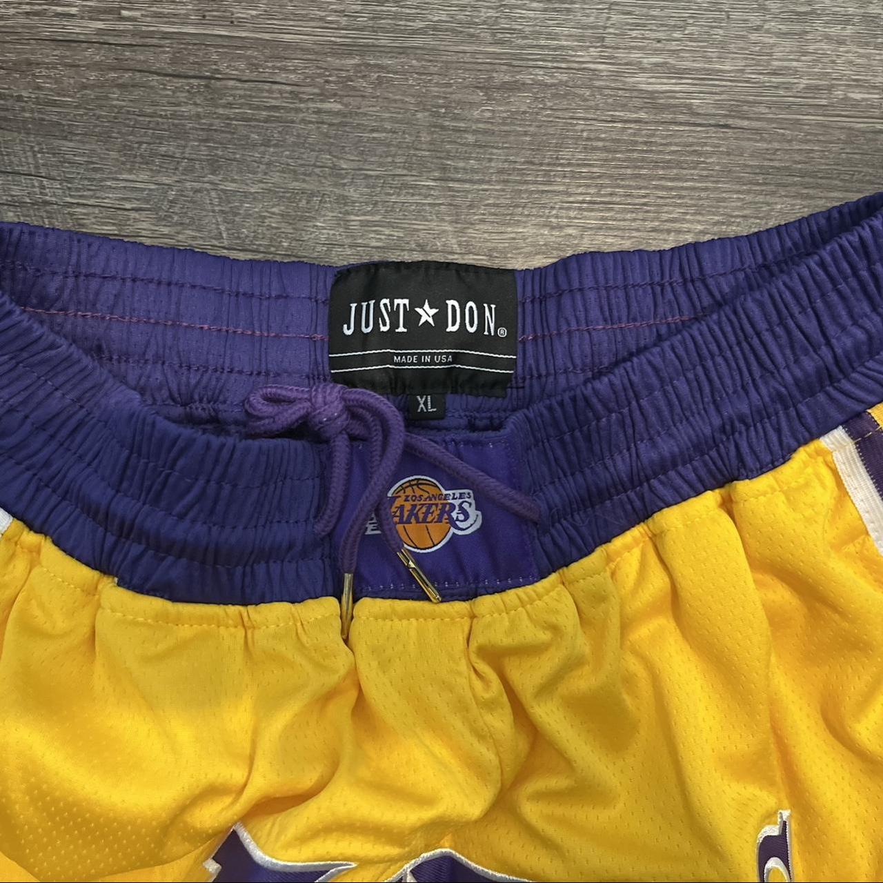 ウェア just don Lakers XL NBA Los Angeles Lakers Just Don Basketball | Depop