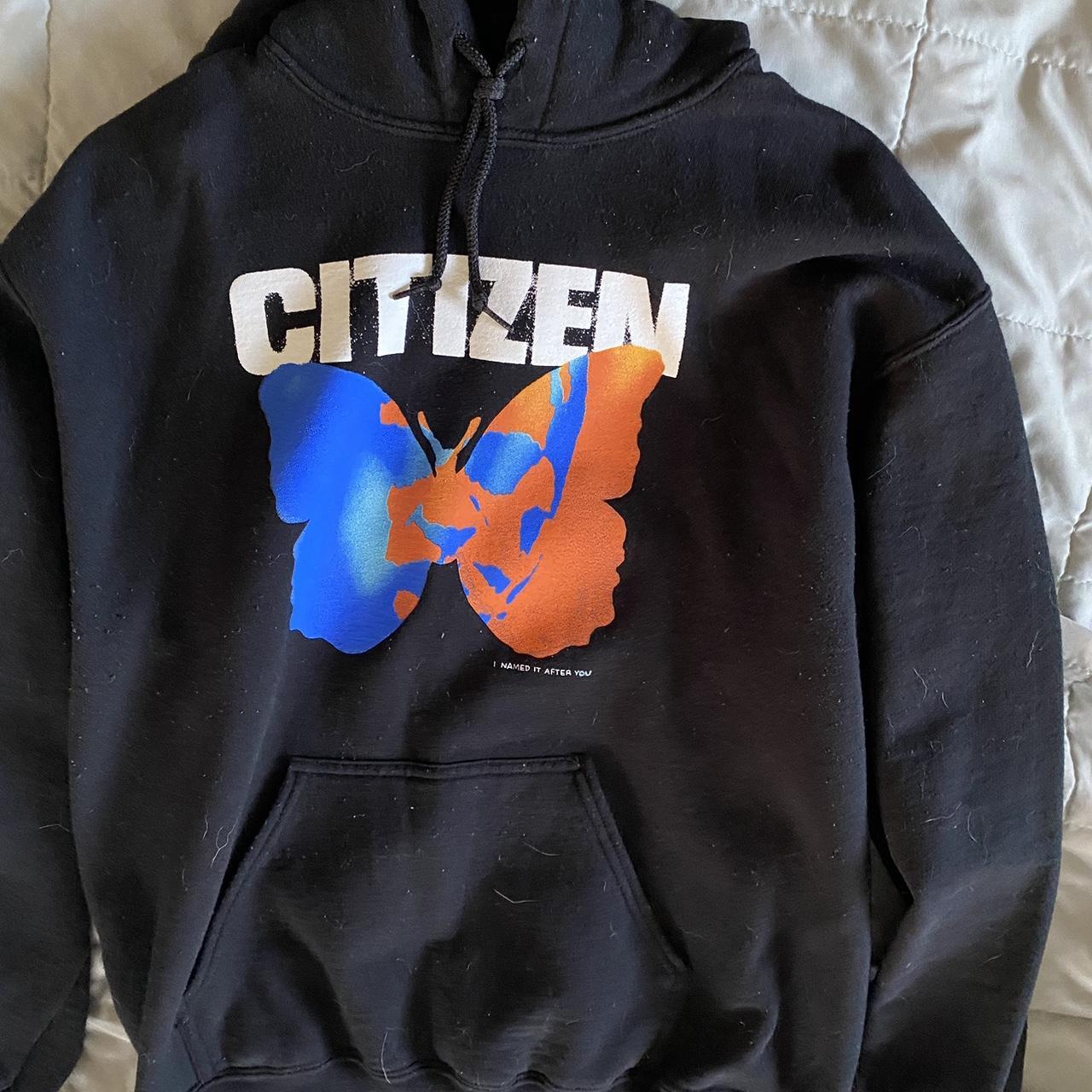 citizen black hoodie. citizen the band. True Medium... - Depop