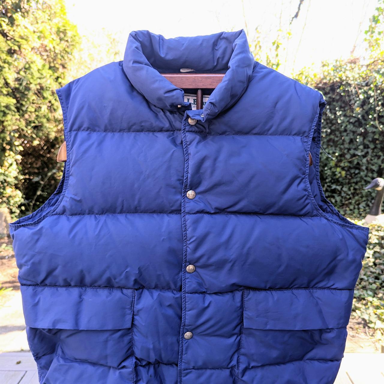 Vintage L.L. Bean Goose Down Vest Made in USA Depop