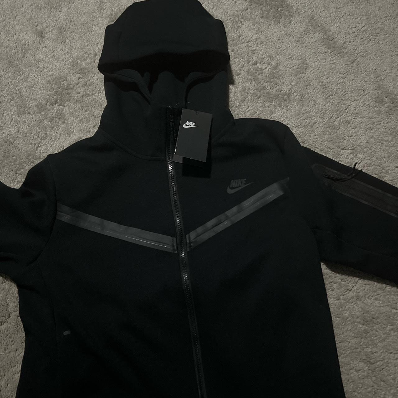 mens nike tech black