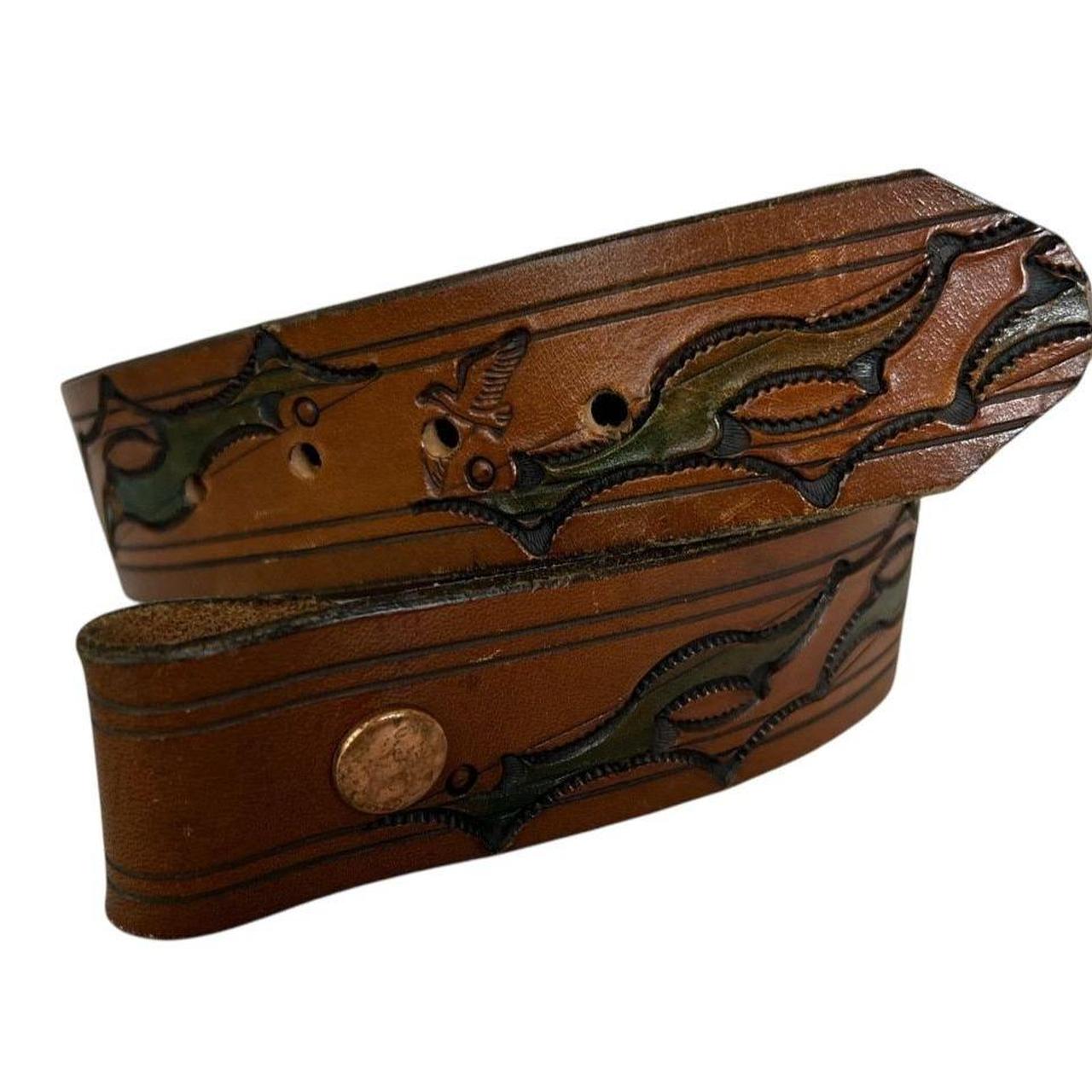 Source Unknown Men's Belt - Brown – Men's Bird & … - image 1