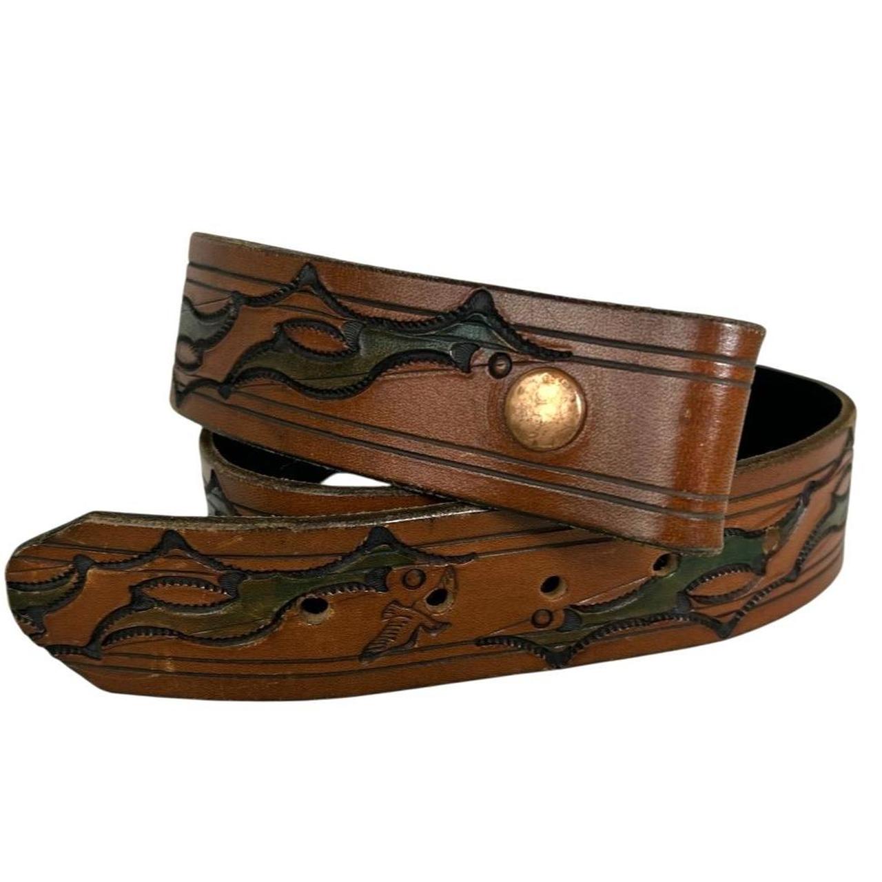 Source Unknown Men's Belt - Brown – Men's Bird & … - image 2