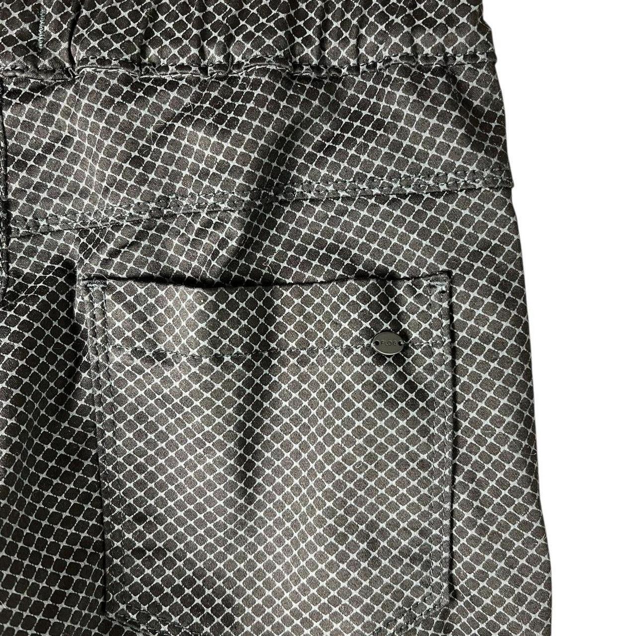 Source Unknown Women's Printed Pants - Black - 26… - image 5