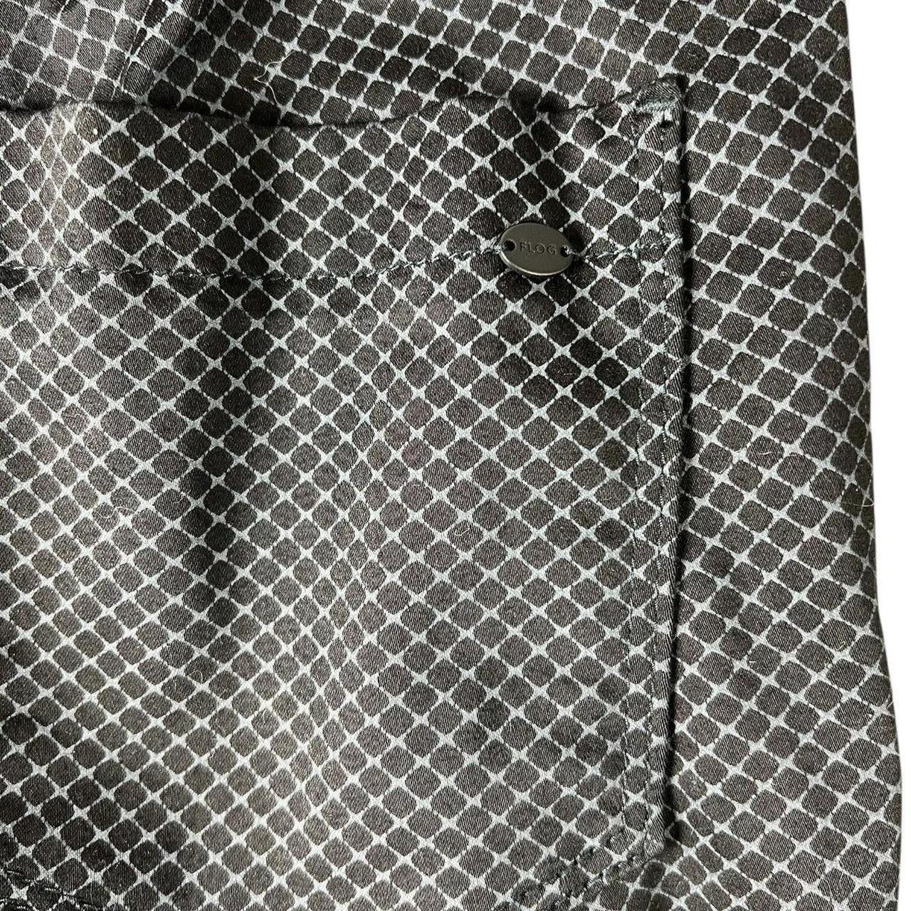 Source Unknown Women's Printed Pants - Black - 26… - image 6