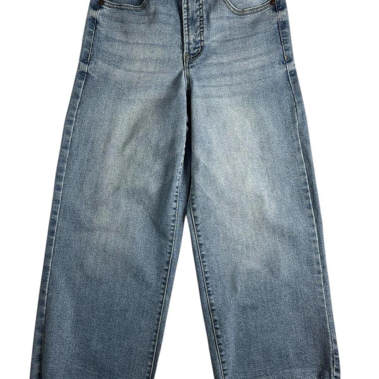 Source Unknown Women's High waisted Stone-washed … - image 3