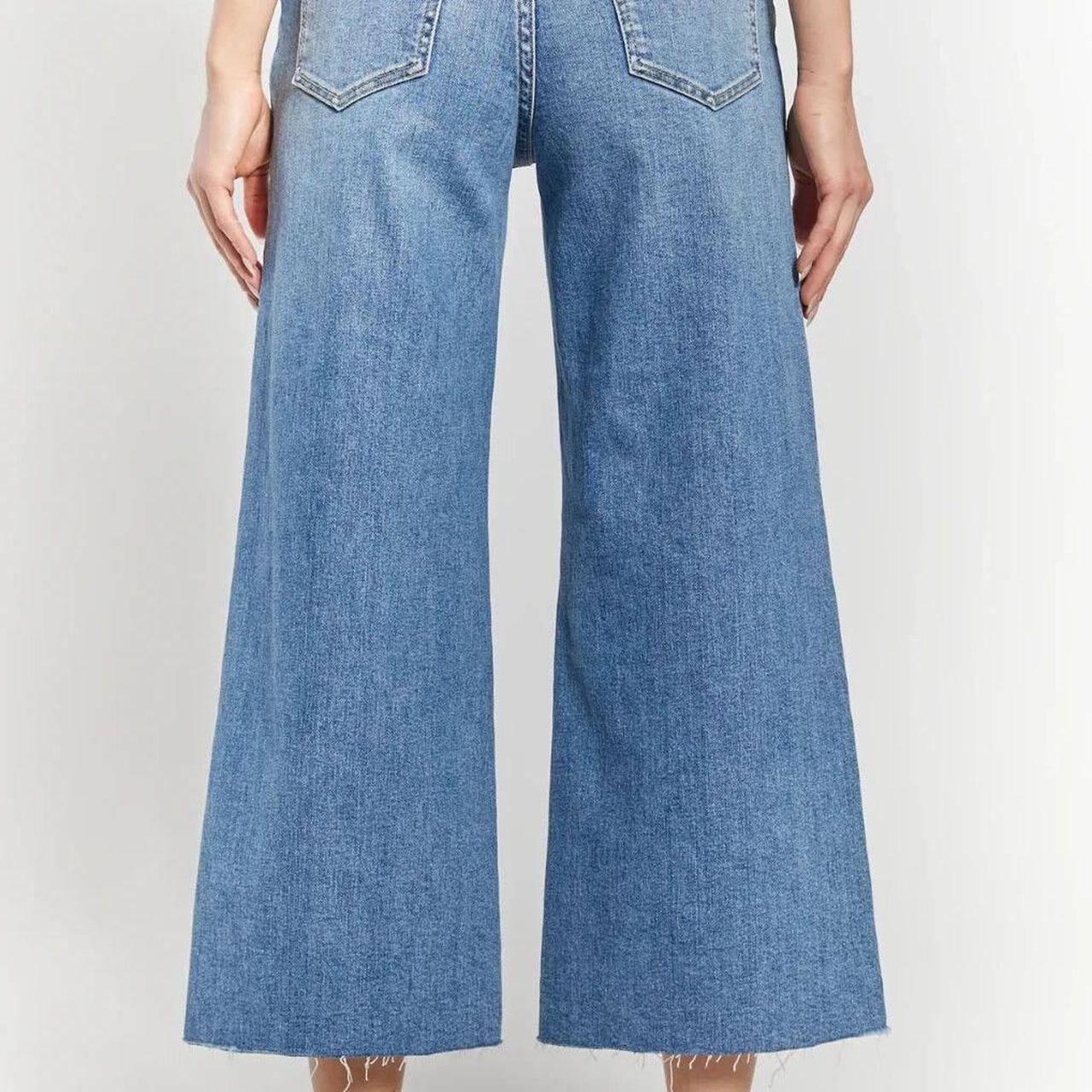 Source Unknown Women's High waisted Stone-washed … - image 2